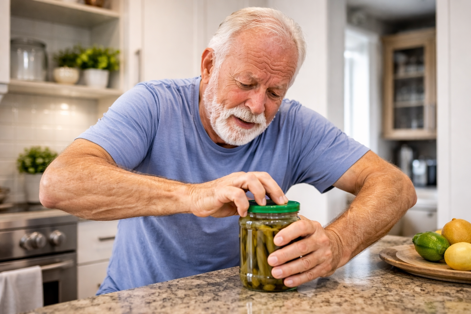 Kleine Handgriffe werden mühsam